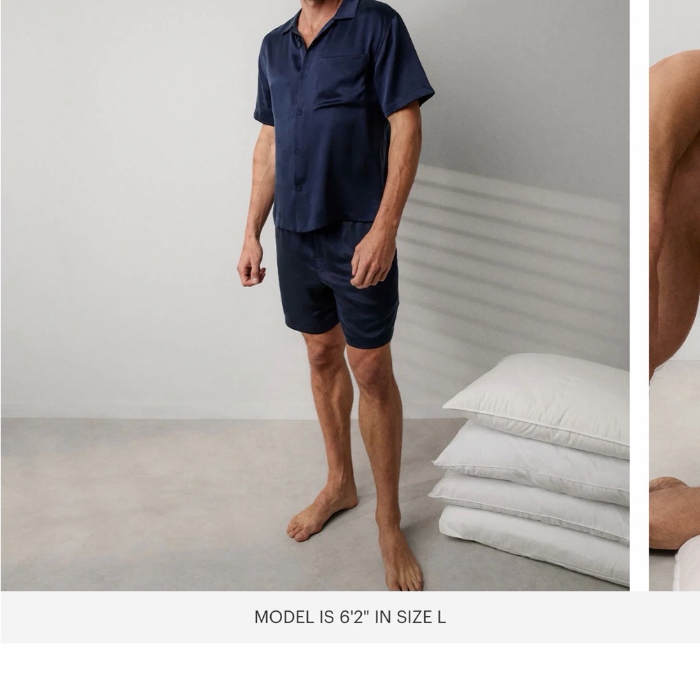 Lunya Men's Navy Boxer Set